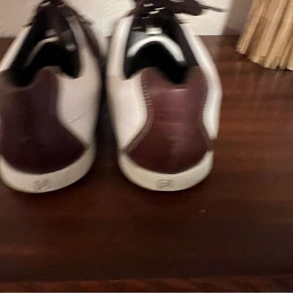 FootJoy Contour Casual Golf Shoe. White and Brown. Size 11.5. Good Condition! - Picture 3 of 12